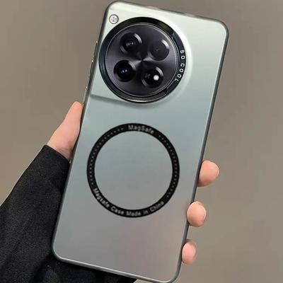 Matte Wireless Charging Magsafe Magnetic Case For Oneplus 12 12R 11R 10T Nord CE 3 4 Back Cover for One Plus 11