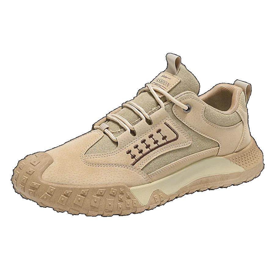 

Мужская весенне-осенняя дышащая уличная обувь для хайкинга, мужская обувь, беговая, с мягкой подошвой, повседневная спортивная обувь, новая мужская обувь 44 хаки