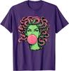 Medusa Bubblegum Greek Mythological Snake Hair Goddess T-Shirt