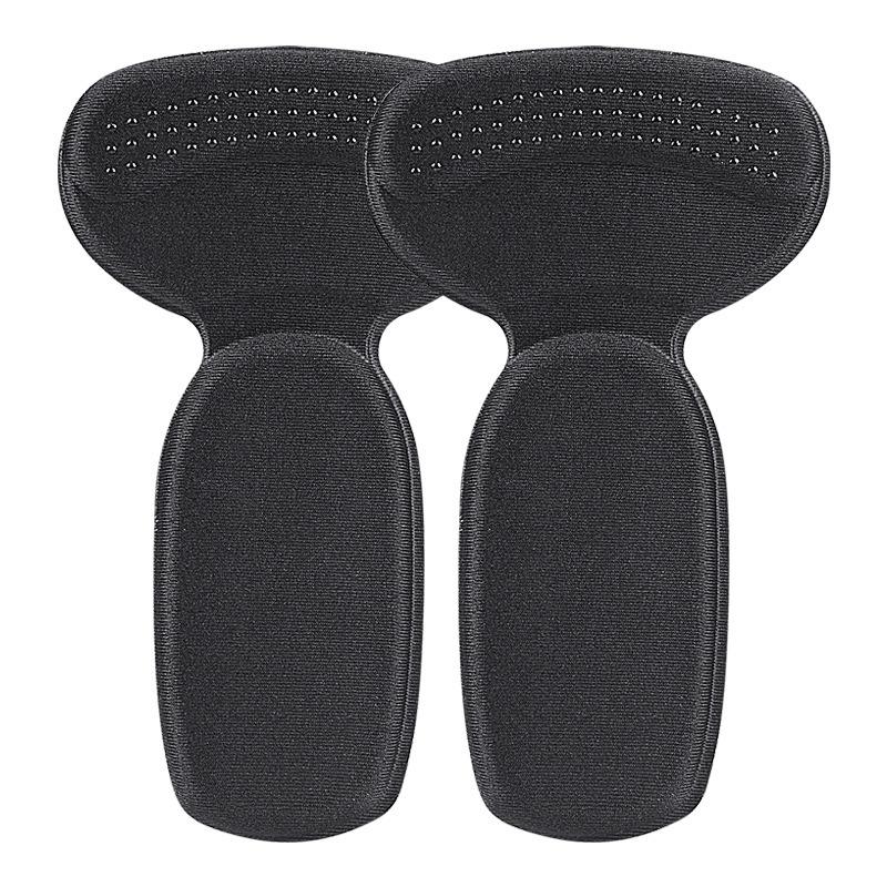 Стелька-наклейка на пятку 2-в-1, утолщенная для высоких каблуков, износостойкая, без регулировки высоты каблука, клеевая, для полуразмера, противоскользящая наклейка на пятку