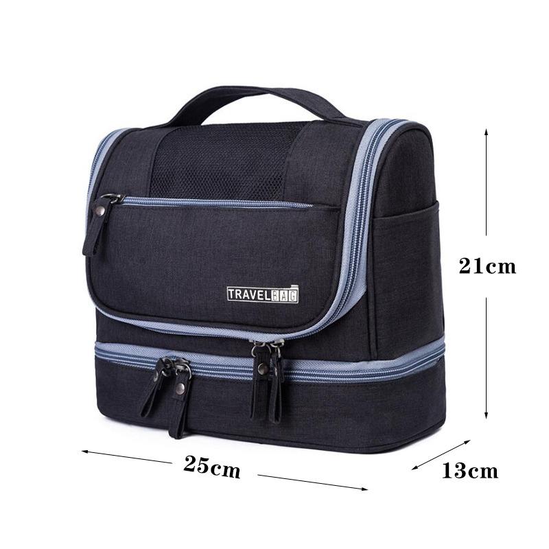 Hanging Toiletry Bag Travel Cosmetics Bag Waterproof Oxford Organizer for Travel Accessories Toiletry Kit for Men Women