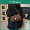 2024 Spring New Simple Casual Single Shoulder Diagonal Crossbody Bag Retro Fashion Small Square Bag Street Trend Pu Women's Armpit Bag