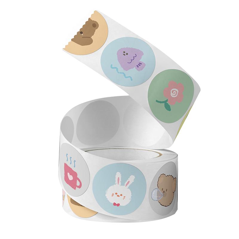 500Pcs Animal Reward Stickers For School Family Decoration Tag Sealing Label For Teacher Student Kid Scrapbooking Decor Stickers