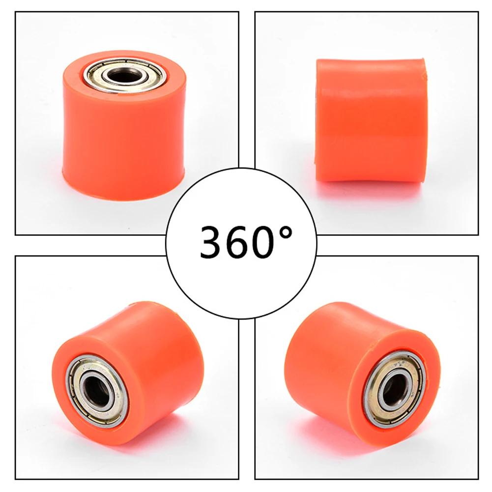 Motorcycle Chain Pulley Roller Tensioner Wheel Guide 8mm for XR CR CRF 125 250 450 Pit Pro Dirt Bike Motocross Motorbike