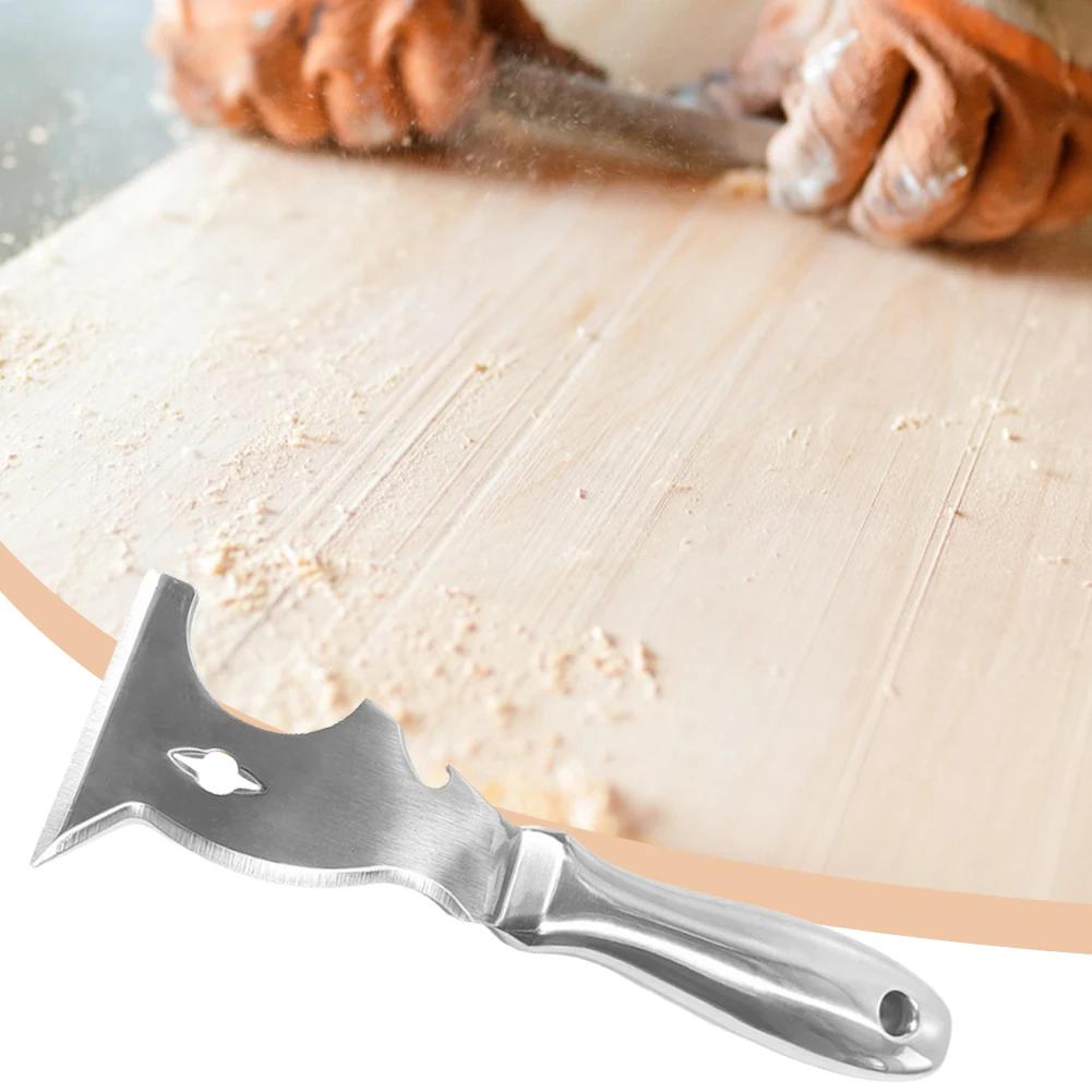 10-in-1 scraper, multi-purpose paint knife, paste knife to remove sealants, painting, wood and wallpaper