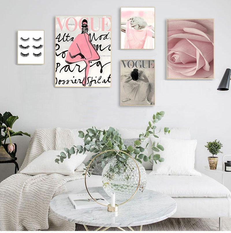 

Хепберн дует пузырь ресниц модная настенная живопись маслом скандинавские постеры и принты для гостиной 21cm×30cm NoFrame