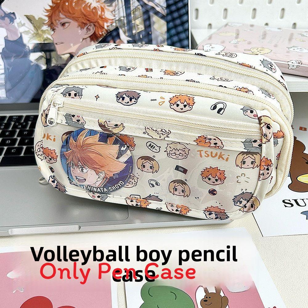 

Capybara Multi Compartment Pen Holder With Durable Polyester For School Supplies Style O