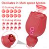 Clit Sucker Vibrator Clitoris Nipples Stimulator for Women 2-in-1 Sucking Tongue Licking Female Masturbator Sex Toy for Women