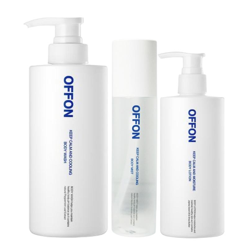 

OFFON Trouble Care Body Skincare Set (Body Wash 500g + Body Mist 150ml + Body Lotion 300ml)