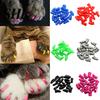 Huisdieren 20 Stuks Hond Kat Poot Klauw Anti-Kras Zachte Nagelkap Siliconen Kappen Beschermhoezen Schede voor Thuis Kunst Accessoires