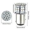 Pack of 2 Super Bright BAY15D 1157 50SMD 1206 LED Car Brake Light, DC 12V 50 LEDs Auto Rear Tail
