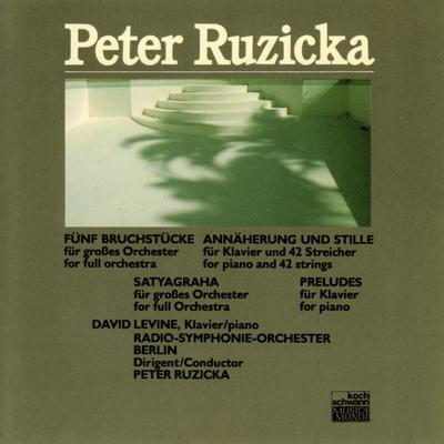 CD RADIO-SYMPHONIE-ORCHESTER BERLIN, P - F?nf Bruckst?cke . Satyagraha, Etc. 311082 Koch Schwann Mu 1990 Classical Used