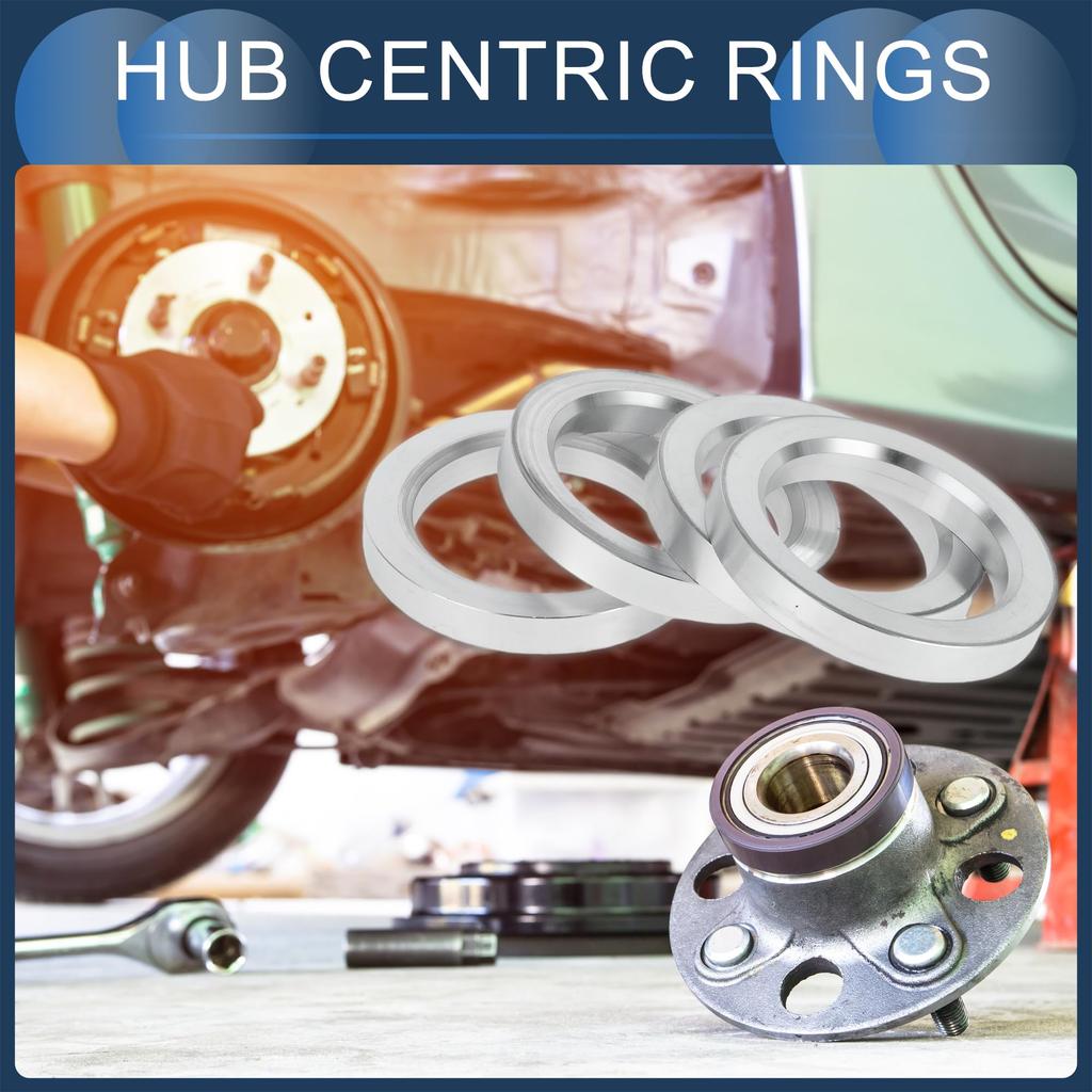 INFINAUTO Hub Centric Ring 54.1mm Inner Diameter to 75.1mm Outer