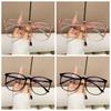 4 PCS Anti Blue Light Blocking Glasses Clear Anti Radiation Glasses Replaceable Lens for Women/Men
