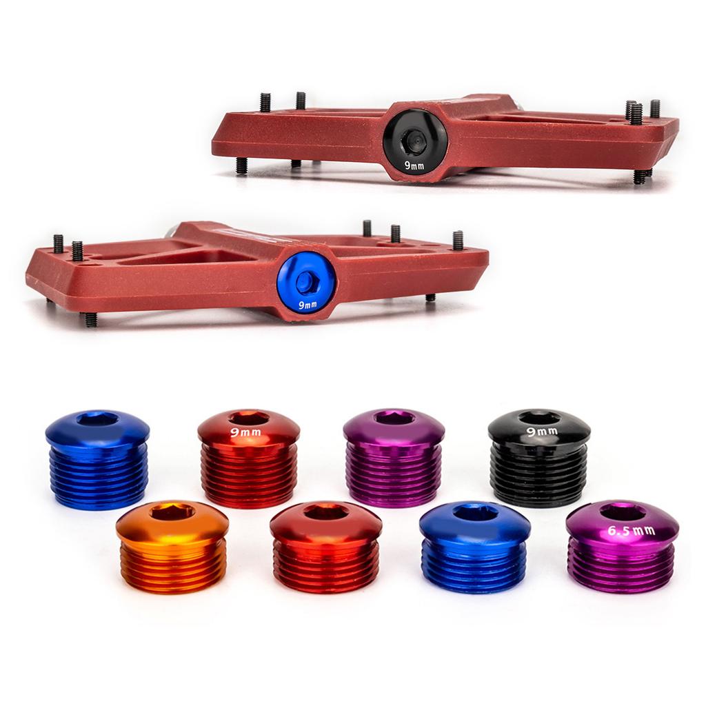 2 pedales de bicicleta con cubierta antipolvo y aleación de aluminio para una mejor experiencia de ciclismo.