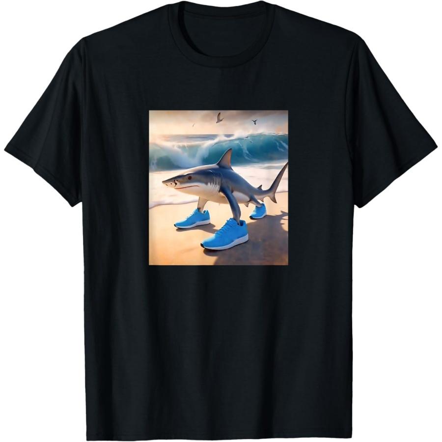 Tralalero Tralala Funny Gen Alpha Shark Meme T-Shirt S