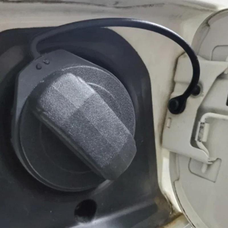 High Strength Gas Cap Security Rope Leash Prevents Loss Silicone Tether Cord Fuel Lid Protection Vehicle Fit Accessory