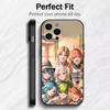 MT-R-Reencarnacion Sin T-Trabajo Anime Phone Case For iPhone17,16,15,14,13,12 Plus,Max Soft Silicone Black Cover