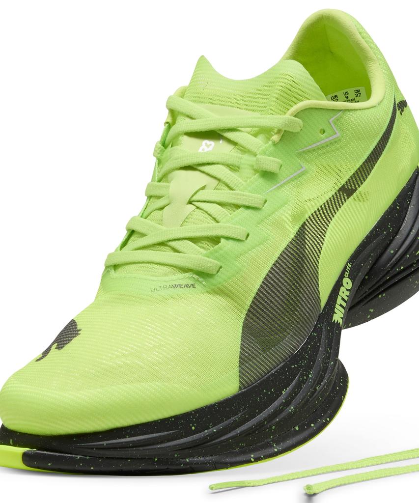 PUMA Running Shoes Training Shoes Nitro Elite 3 Flash Green 31206015 Sports Shoes FAST-R (Flash Green/26.0/Men's)