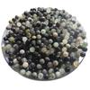 Xiu Jade Natural Black Beads, Ink Color, 1 Piece (10mm, 8mm, 6mm) for DIY Bracelet, Necklace, Wristband