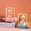 Modern Creative Room Decor Figurine Living Room Decor Girls Sculpture Accessories Cute Home Decor Night Light Ornament Gift