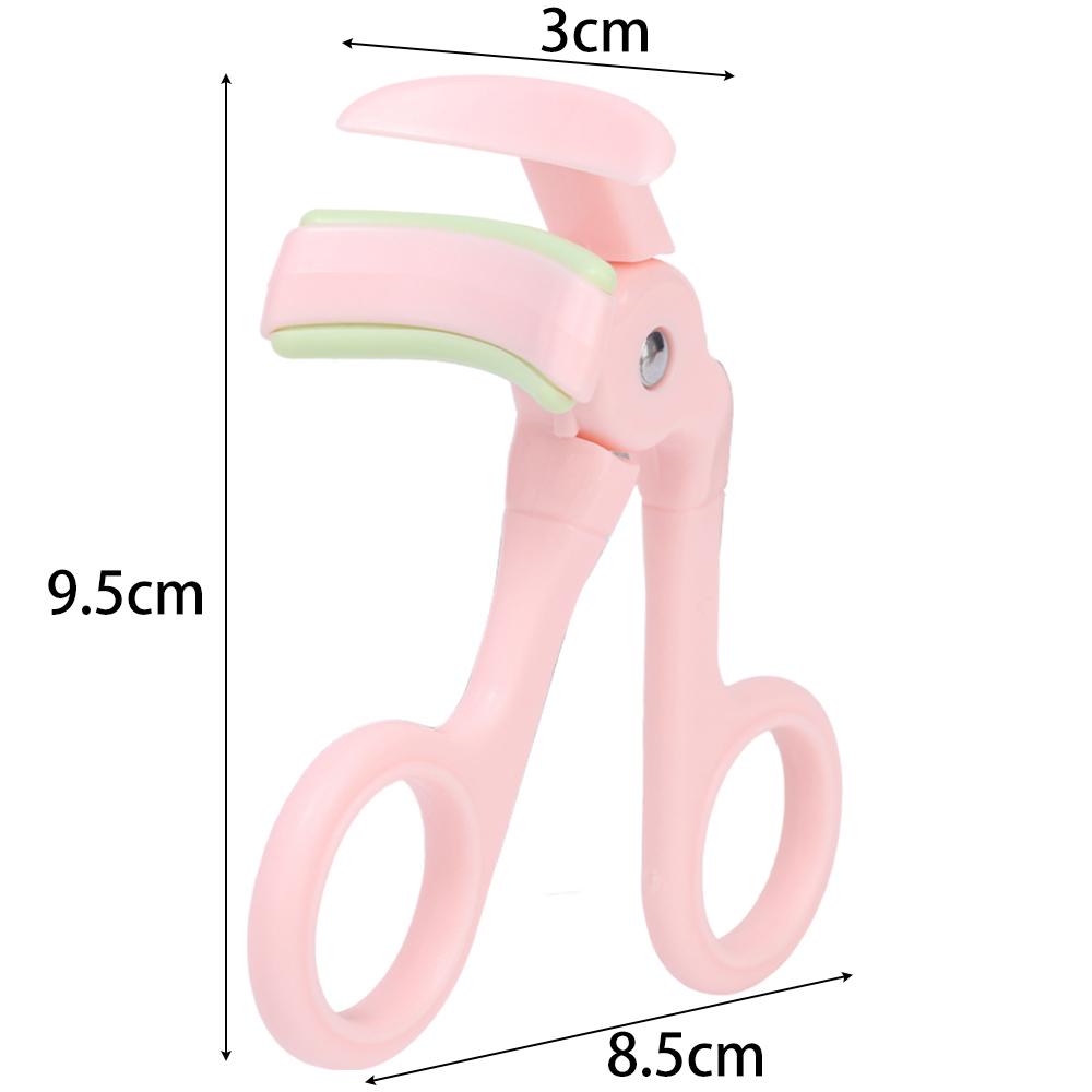 Eyelash Curler Set with Replace The Rubber Strip Wide Angle Design Eyelashes Curler Long Lasting Professional Women Makeup Tools