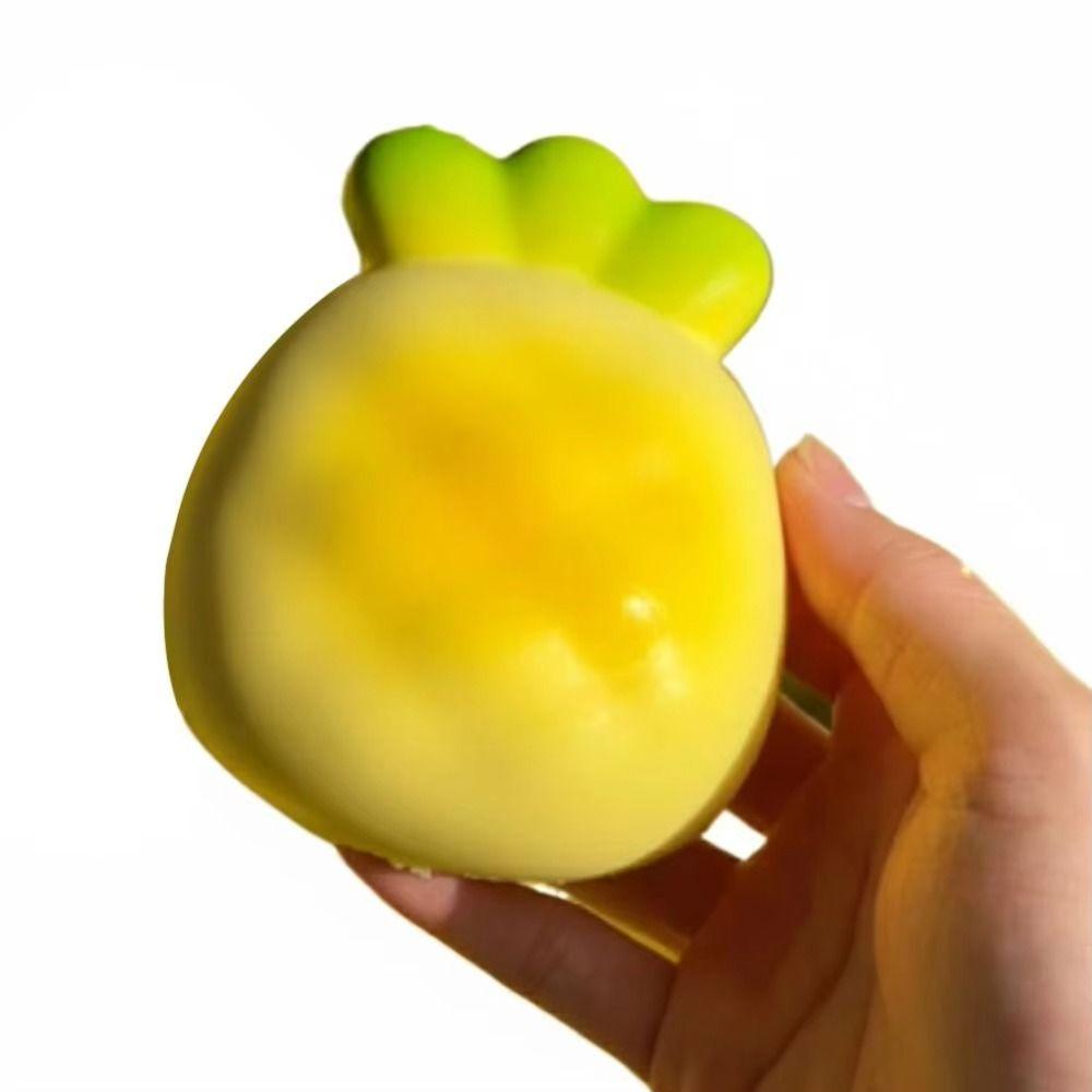 Hand Relax Slow Rising Toy Cream Yellow Soft Rebound Toys Pineapple Squishy Toy  Birthday Gift