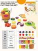 Fun Kitchen Kids' Educational Vegetable Cutting Toy Set