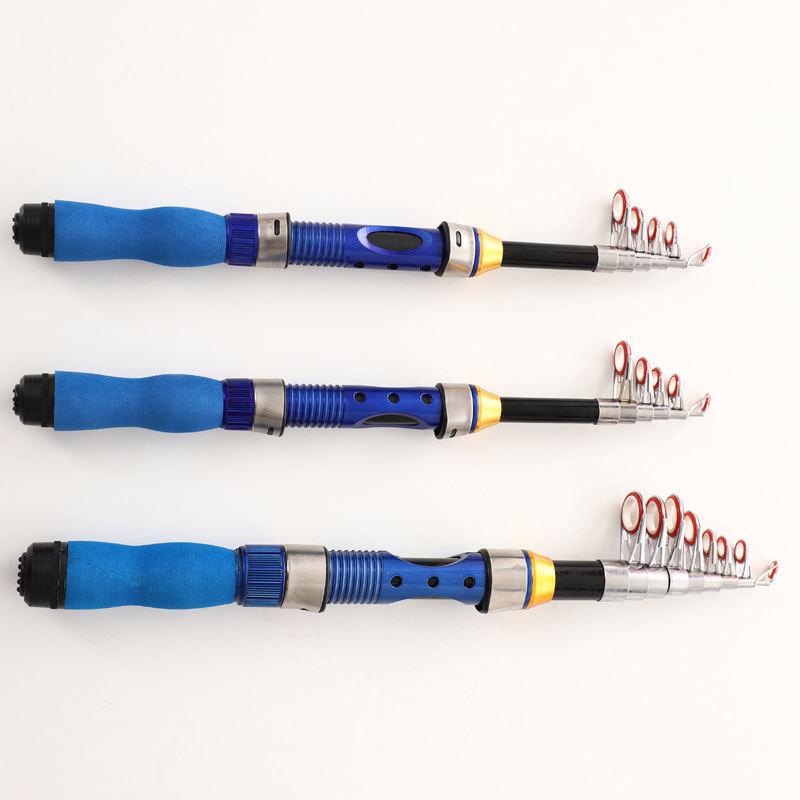 Compact Super Hard Fishing Rod: Portable Mini Sea and River Casting Rod