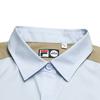 FILA × KOLOR BEACON Fashion Casual Versatile Shirt Women shirts Golden-Brown F11W636401FDK