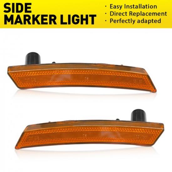 Amber 4X Side Light Red Housings For R55 MINI R56 R58 R57 R59 R60 R61 Front Rear