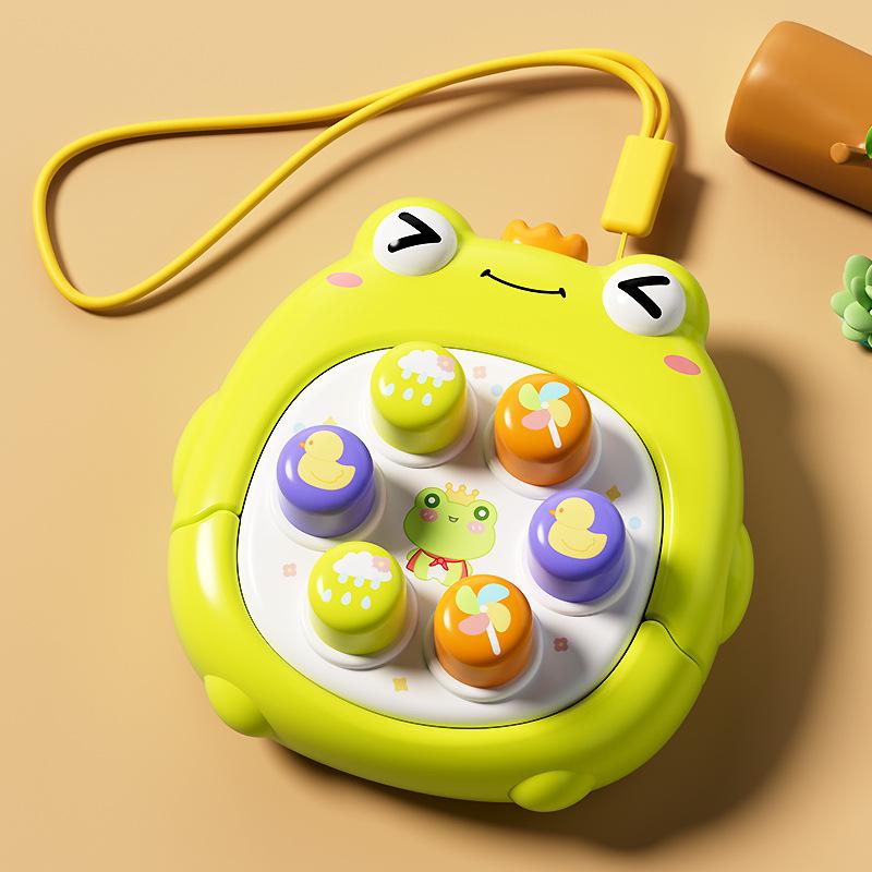 Whack-a-Mole Finger Press Toy: Interactive Early Education for Toddlers