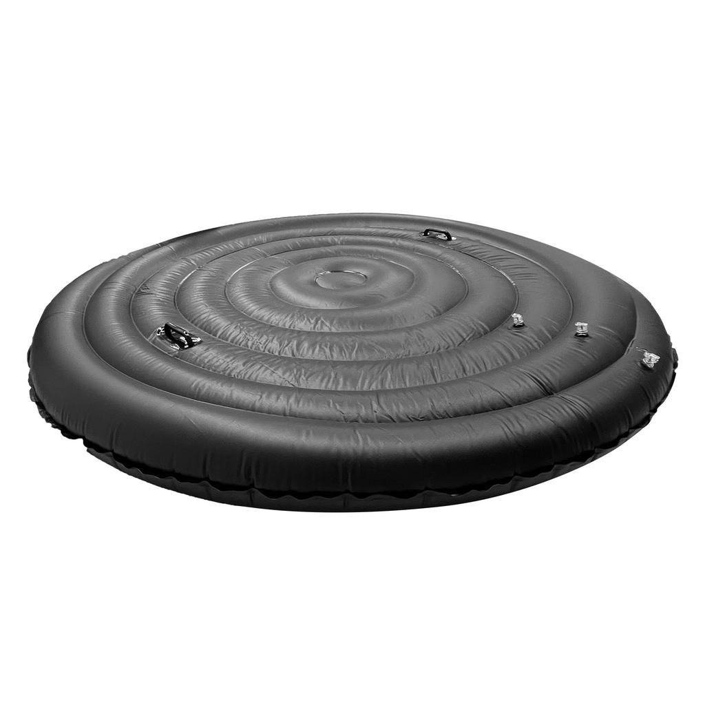 Inflatable Hot Tub Cover PVC PVC Cover with Handles Outdoor Cover Snow Waterproof Windproof Display