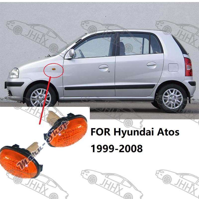 Fender Side Turn signal Light for Hyundai Starex Atos 1999-2009 Fender Side Lamp signal Lamp Fender Side Turn Lamp Halogen&left