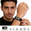 LED Digital Alarm Clock Smart Bracelet Adjustable Snooze-proof Alarm Watches with Run Pedometer Vibrating Alarm Smart Band HT30