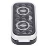 Mechanical Slider Aluminum Alloy Push Card Magnetic Toy Portable Haptic Finger Slider Toy for Office Home Travel