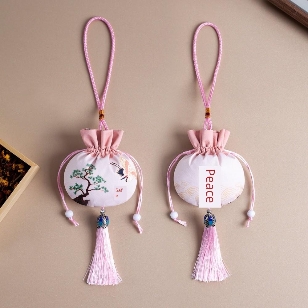 Dragon Boat Festival Fragrance Sachet Empty Bag Handmade DIY Hanging Ornament Mosquito Repellent Bag Mugwort Vintage Style Embroidered Empty Pouch