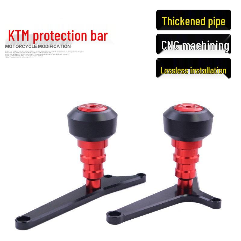 

Защитная дуга бампера KTM Duke200/125/RC390, клей-карандаш DUKE250/390: Titanium