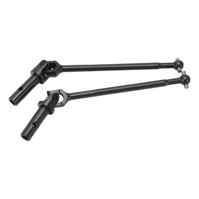 2Pcs Metal Steel Front Universal Drive Shaft Replacement Part for ZD Racing 17 DBX?07 RC Car