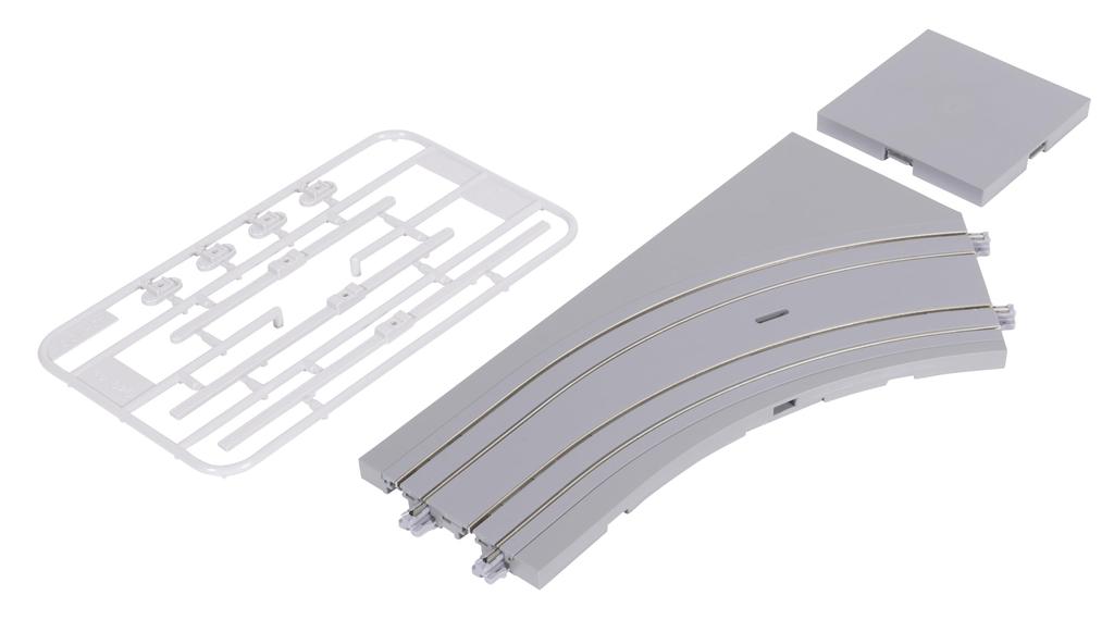 KATO N gauge Unitram E curved track plate intersection right railway model supplies 40-104-E