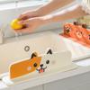 Silicone Kitchen Sink Water Splash Guard Washing Basin Anti-Splash Stopper Waterproof Splatter Screen Bar Anti-Water Board