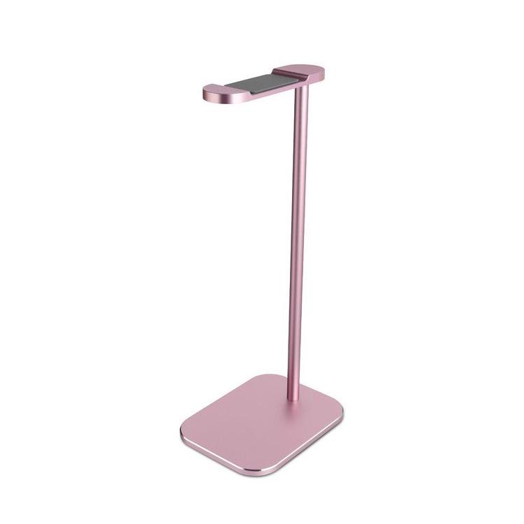 Premium Metal Headphone Stand with Desktop Storage and Display