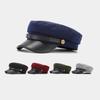 Autumn New Outdoor Leisure Versatile Retro Navy Hat Men and Women Street Fashion Flat Top Cap Wholesale