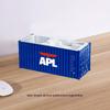 1:30 Scale Shipping Container Business Card Organizer Desk Stationery Storage Box Office Decor Pen Holder Creative Gift Ornament