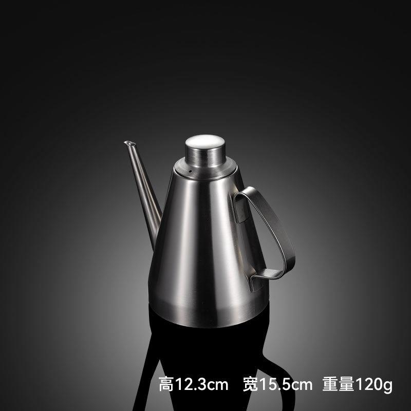 

304 нержавеющая сталь джентльмен масло горшок многофункциональный антикапельный бутылка для масла бутылка для соуса кухонный практичный гаджет новоселье 12oz