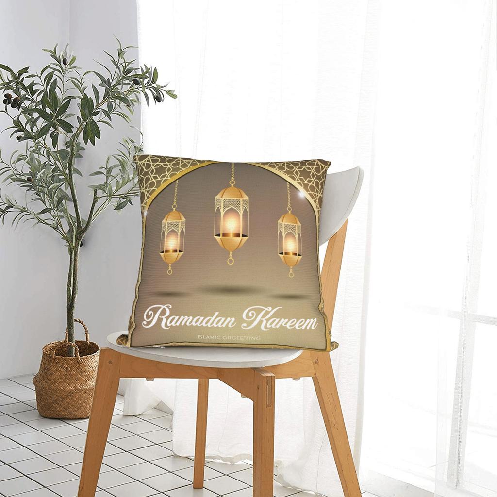 Pillow Cover Ramadan Lantern Morden Pillow Case For Sofa Home Decoration Pillowcases