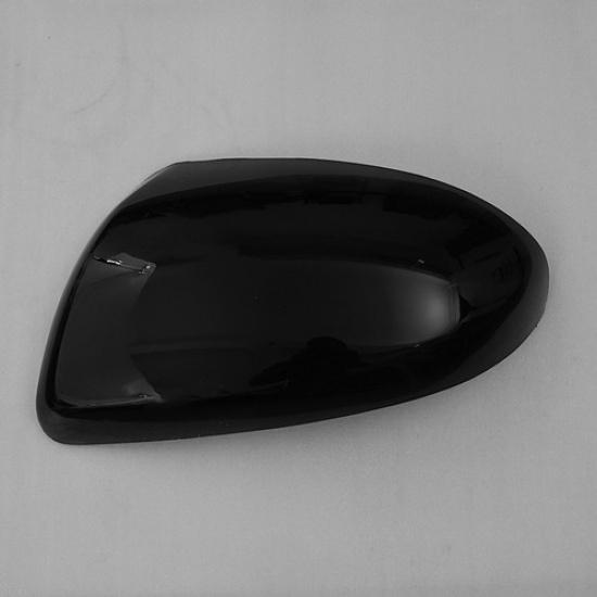 Left Driver Side Rearview Mirror Cover Gloss Black for Mazda 2 DEMIO 2007-2014