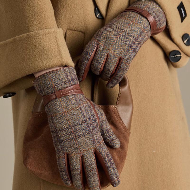 JIUMU Women's Warm Winter Fleece Lined Gloves