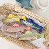 Colorful Ocean Fish Hair Claw Acetate Fish Grab Clip Fashion Marine Animals Hair Clip  Headwear
