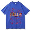 2026 New Aidan Bella Tshirts Summer Unisex Fashion Casual Tees Unisexs Unisexs Outdoor Sports Crew Neck Aesthetic Tops Streetwear